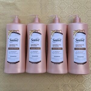 Suave Coconut Oil Infusion Shampoo Damage Repair 28oz Pack of 4